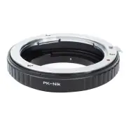 Aluminum Alloy Camera Lens Ring Adapter For Pentax K PK Lens to F mount Adapter
