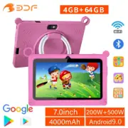 New 7 Inch Wifi Kids Tablets Cartoon Pattern Quad Core 4GB RAM 64GB ROM Android