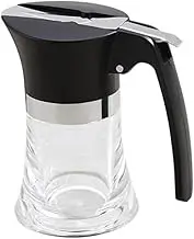 CHICAMPERA Syrup Honey Storage Condiment Bottle Wide Opening 304 Stainless Steel Space-saving Design