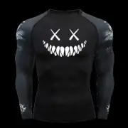 Cody Lundin Mens Compression Shirt MMA BJJ Rash Guard No Gi Rashguard