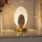 Crystal Desk Lamp Bedside LED Dimmable Touch Sensor Bedroom Table Night Light