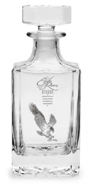 EAGLE RARE Collectible Whiskey Decanter Btac Pappy Blanton Eh Taylor Weller