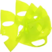 Ipetboom 5pcs Silicone Mask Cover Moisturize Clear Holder Wrinkle Brow Skincare Filter Lid Shield Masks Face Mask Sleeping Mask Silicone Face Cover Rice Mask Green Silica Gel