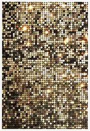 Glitter Photography Backdrop 1.5x1m/4.9x3.3ft, Golden Spots Party Backdrop, Foldable Soft Vinyl Fabric Photo Background, Sequin Backcloth for Party Wedding Decoration (Style A)