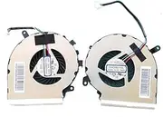 PAAD06015SL N402 N403 Computer Fans for MSI GE62VR GP62MVR GL62VR GP62VR GL62M CPU GPU Cooling Fan N366 N371 DC5V 0.55A 4pin New(CPU GPU Both)