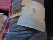 Pottery Barn Kids Emmett quilted Euro sham New