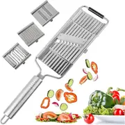 4 in 1 Multi-Purpose Vegetable Slicer Cheese Grater with 4 Adjustable Blades Set
