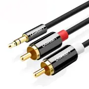 RCA Cable HiFi Stereo 2RCA to 3.5mm Audio Cable AUX RCA Jack 3.5mm Y Splitter for Amplifiers Audio for Home Theater Cable RCA