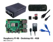 (New opened) Raspberry Pi 4 Model B 4GB Kit & wireless keyboard ,Case