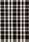 Dash & Albert Tattersall Handwoven Indoor/Outdoor Rug | Black 3x5