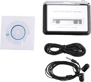 Suesacy Cassette Player Cassette to MP3 Converter Capture Audio Music Player Convert Tape Cassette on Tape to PC Laptop Via USB