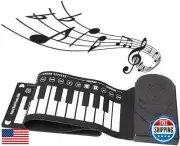 Roll Up Piano,49 Keys Electric Piano Keyboard,Portable Keyboard Piano,Keyboar