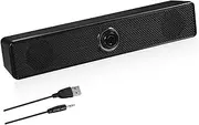 Angoily Wired Speaker Soundbars for Tvs Soundbar with Sub Small Soundbar for Tv Home Soundbar Home Monitor Soundbar Desktop Speaker Soundbar Speaker Sound Bar Soundbar System Plastic