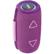 Laser Portable Fabric Bluetooth Speaker Max - Purple
