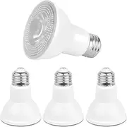 4-Pack Par20 LED Bulb,7W (50W Equivalent),3000K (Warm White Glow), Dimmable,CRI90+,Flood Light Bulb,40° Beam Angle Medium Base (E27)
