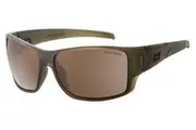 Dirty Dog Hoodoo 53800 Satin Crystal Olive Green / Brown Polarised Lenses