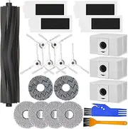 [Electropan] Replacement Parts for ECOVACS Deebot T20 omni Vacuum Cleaner Roller/Side Brush Filter Dust Bag Mop Cloth, T20-KIT