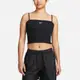 NIKE 女生款 AS W NSW ESSNTL RIB CROP TOP 背心 DM6738010 耐吉