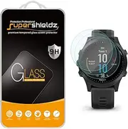 Supershieldz (3 Pack) for Garmin Forerunner 945 Tempered Glass Screen Protector, Anti Scratch, Bubble Free