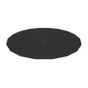 Bestway Flowclear Round 12' Pool Cover for Above Ground Frame Pools (Cover Only)