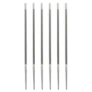 6pcs Chainsaw File Sharpening Round Hand Files for Chain Saws , 13/64"(5.2mm)