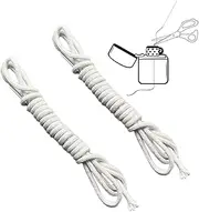 Kerosene Lighter Wick, Oil Lighter Wick, Kerosene Lighter Consumables Replacement Cotton Core with Metal Needle Lighter Accessories Suitable for Most Brands of Kerosene Lighter