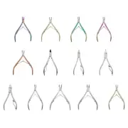 Sharp Tip Cuticle Cutter Cuticle Nipper Scissors Multiple Color Stainless Steel