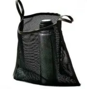 Baby Stroller Pram Mesh Carry Hanging Net Bag Organiser Black *