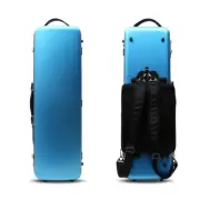 Violin Case 4/4 full size Carbon Fiber with straps,handle Code lock Hard shell