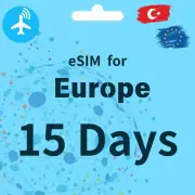 Europe eSIM 15Days| 20GB/30GB/50GB | Data ONLY |