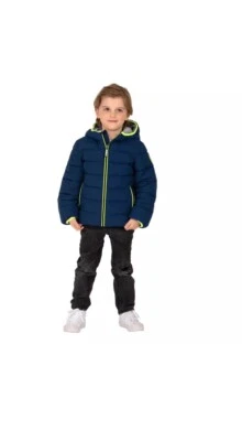 Gerry Boys' Kids' Jersey Lined Jacket - BLUE (Space), Size 3T /B50