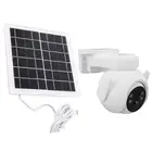 Solar Camera Wireless Ultra HD Rotatable Human Tracking Full Color Night Vis Kit