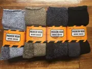 3 Pairs 11-14 95% Cotton Mens Work Socks Heavy Duty Boots Outdoor Extra Thick