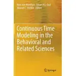 CONTINUOUS TIME MODELING IN THE BEHAVIORAL AND RELATED SCIENCES