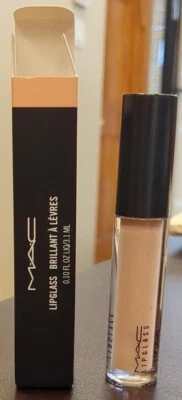 LipGlass Lip Gloss - C Thru by MAC - 0.1 oz Lip Gloss NEW IN BOX!