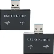 XUMIUZIY Micro USB OTG Adapter, USB-A/Micro-USB 2-in-1 USB OTG HUB for Mobile Phones and Computers
