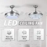 【1 Year Warranty】42'' Ceiling Fan 6 Speed Control Reversible DC Motor LED Light