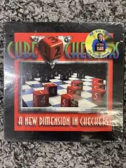 Cube Checkers Board Game A New Dimension in Checkers Bill Cosby 1998 Sealed