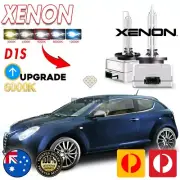 For Alfa Romeo Mito 6000K Heavy Duty D1S HID Xenon Replacement Bulbs Globe