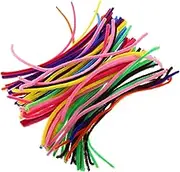 Gatuida 300Pcs Thick Chenille Pipe Cleaners Craft Kit Multi Color Crafting Stems for DIY Art Projects Durable and Versatile Cleaners for Creative Decorations