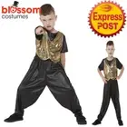 CK1898 Boys 80s Hammertime Hip Hop Retro Rapper MC Hammer Vanilla Ice Costume