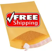 #0 6.5x10" Kraft Gold - BUBBLE MAILER PADDED ENVELOPES-500 qty