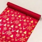 HOT 28*275cm Christmas Table Runner Cloth Tableware Xmas Dining Party Decoration