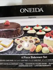 Oneida Supreme 6 Piece Bakeware Set Brand New