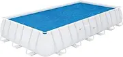 [Bestway] Rectangle Solar Pool Cover for Above Ground Pools, 6.40m & 7.32m, Blue