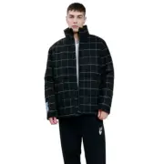 Alexander McQueen MCQ Vortex Check Puffer Men's Size L New With Tags Wool