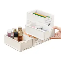 在飛比找松果購物優惠-日本SP SAUCE可疊加抽屜型小物收納盒1組裝 (5.1折