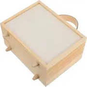 GLSTOY Box present Box Wooden Case Chest Display Cases for Collectibles Organizer