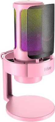 USB Streaming Gaming Mic, PC Condenser Desktop Mic for Video, Home Use, Youtube,