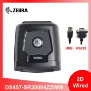 Zebra DS457-SR20004ZZWW 1D/2D Laser Fixed Mount Reader Barcode Scanner USB/RS232